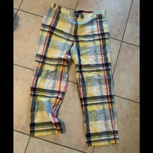 Tommy Hilfiger plaid pants